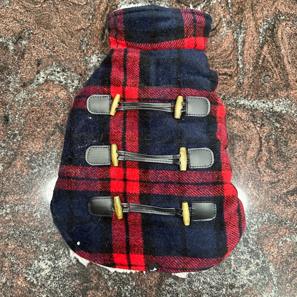 Hotel Doggy dog pea coat size small